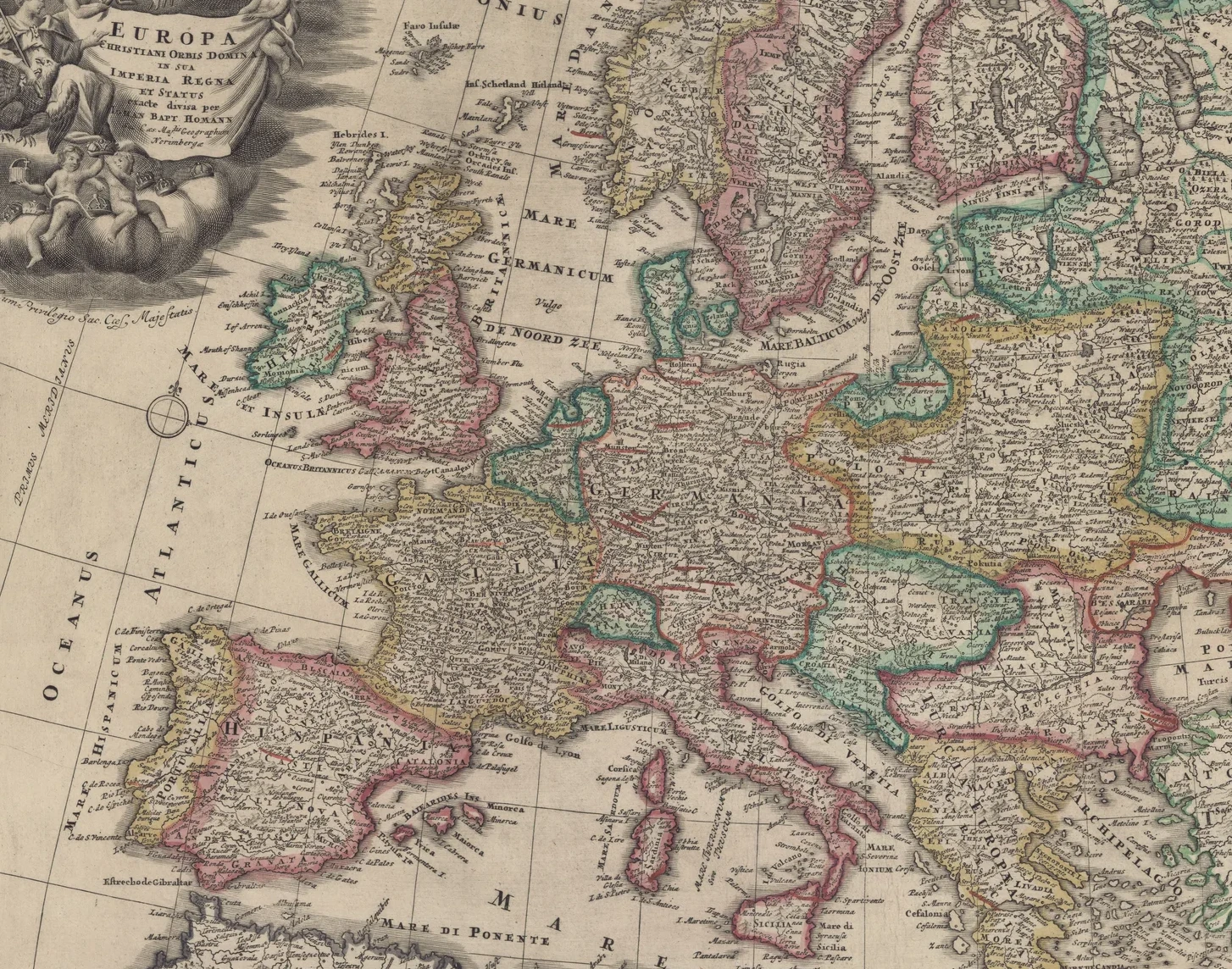 Europa — Karte